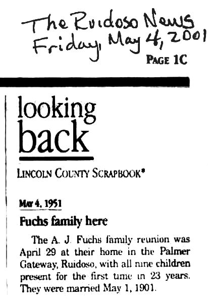 Ruidoso News, May 4, 2001 Ruidoso News, May 4, 2001